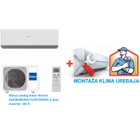 Klima uređaj Haier Revive AS35RHBHRA/1U35YERFRA 3,2kw, inverter, Wi-Fi SA MONTAŽOM